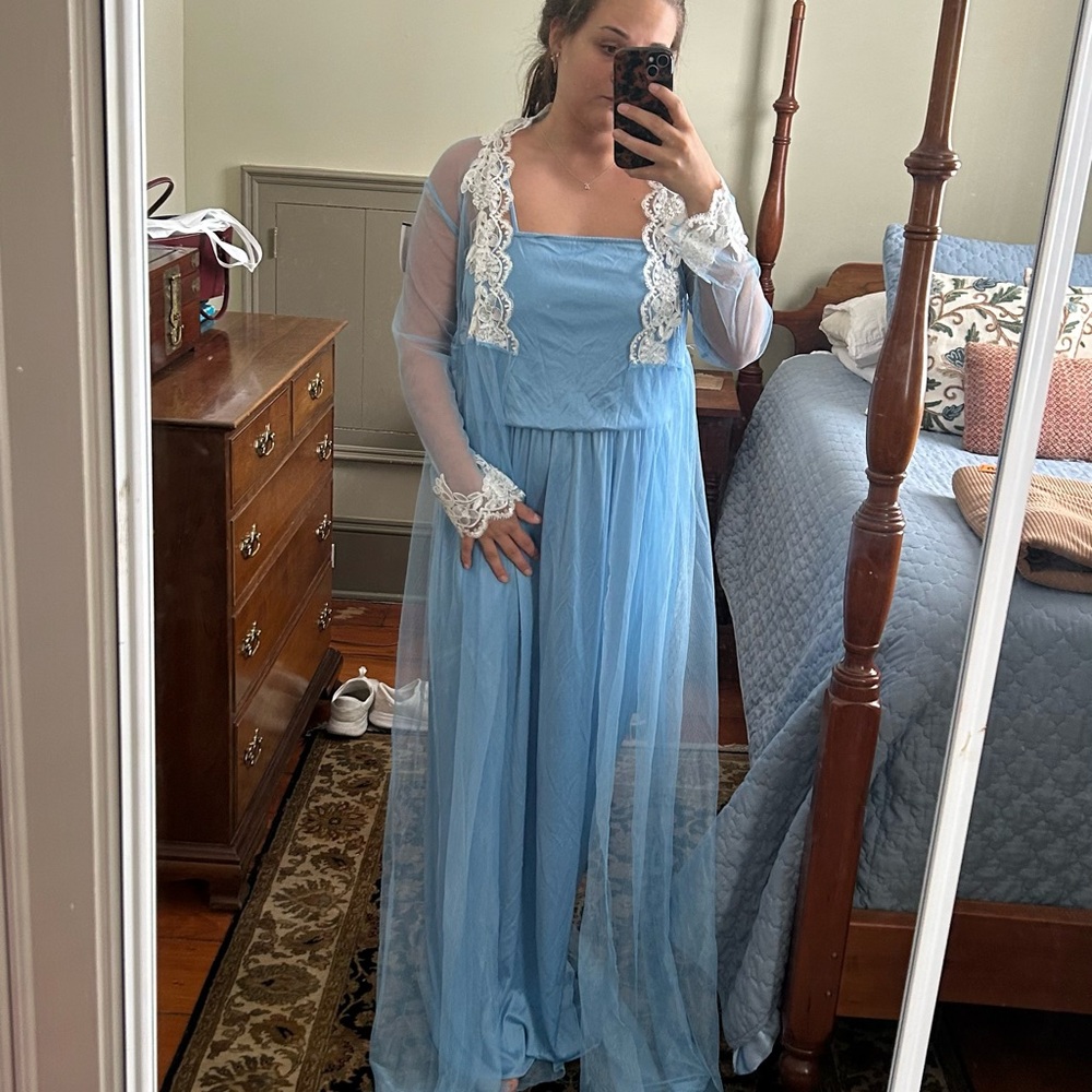 Vintage Dress and Robe
